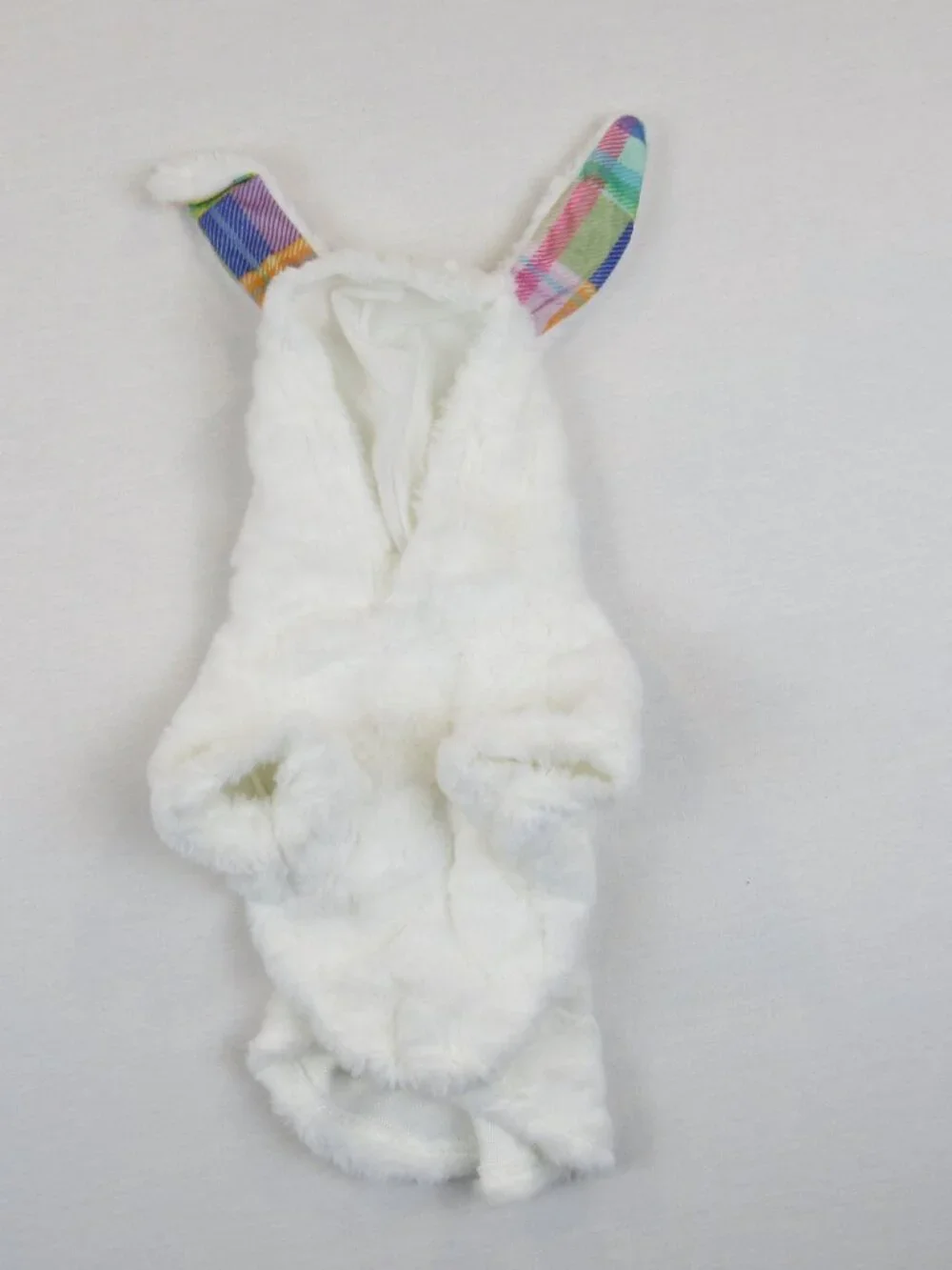 Youly Bunny Hoodie Medium Pet Costume Rabbit Ears New 16 IN- 18 IN